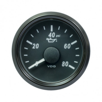 VDO A2C3833230025 - SingleViu 0245 Fuel Level 3-180 Ohm Black 52mm