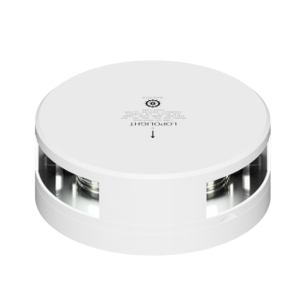 Lopolight 301-011KL-WH-UL - Navigation Light 5NM 225° White, Masthead, White Ceramic Coated, UL