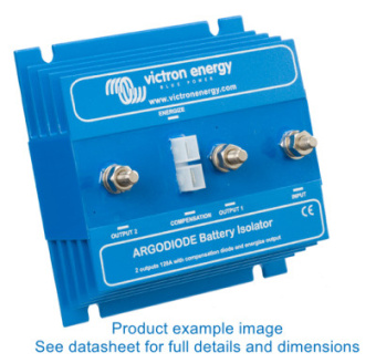 Victron Energy ARG180301020 Argodiode Battery Isolating Diode Splitter - 180A - 3 Outputs