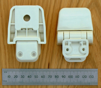 Jabsco 29098-2000 - Hinge Set - For Wooden Seat/lid Assy (Pre 2011)