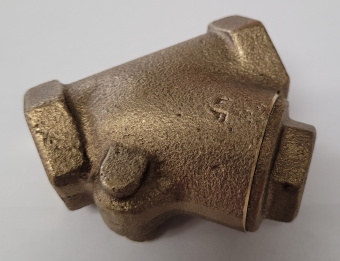 Parker 60-0111 3/4" FNPT Brass Swing Check Valve for OWS