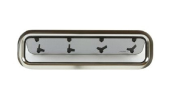 Moonlight Porthole 304x155 R52, Incl. Screen, Plastic Inner Frame