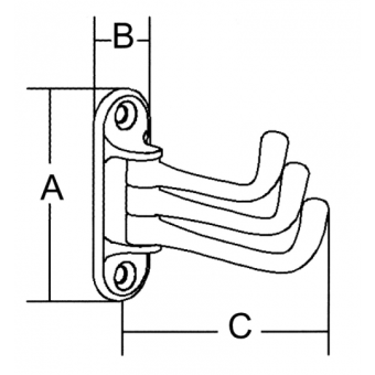 Marine Town Clothes Hook