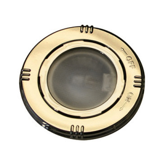 Hella Marine 2JA 998 527-021 - Model 8527 With Switch Interior Lamps Ø77mm, Brass Colour