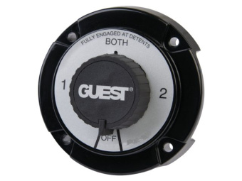 Marinco Battery Selector Switch 230A Continuous With AFD Grey