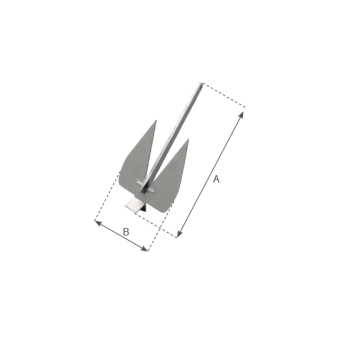 Plastimo Britany Anchor 2 kg