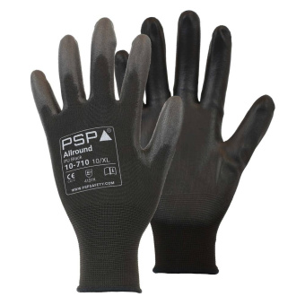 PSP Glove 10-710 Allround PU Black Work Gloves