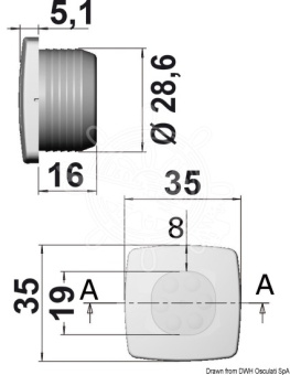 Osculati 13.429.41 - Constella LED Courtesy Light 2 LEDs White