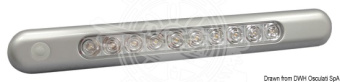 Osculati 13.192.11 - Free-Standing LED Light Chromed 310x40x11.5 mm