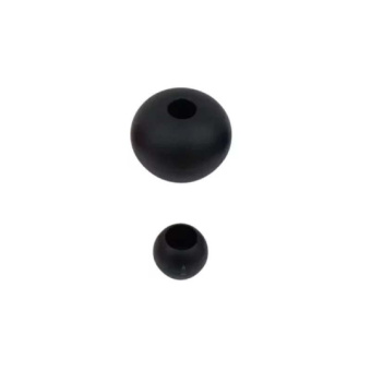 SeaSure Black Parrel Beads for Control Lines 45/12 mm (5 pcs)