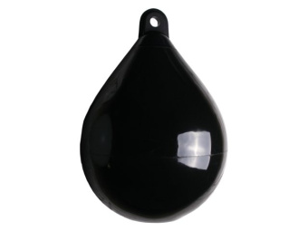 Talamex Marker Buoys With Black Top Black 65 cm