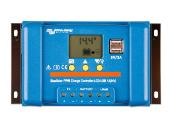 Victron Energy SCC010030050 - BlueSolar PWM LCD & USB 12/24V-30A