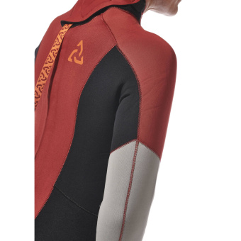 Plastimo P203755 - Women's Performance 3/2mm Neoprene Wetsuit FD Black/Red Size 14 M