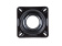 Talamex Swivel Seat Base No Lock Coated Black