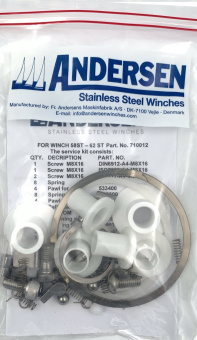 Andersen RA710012 Winch Service Kit 12