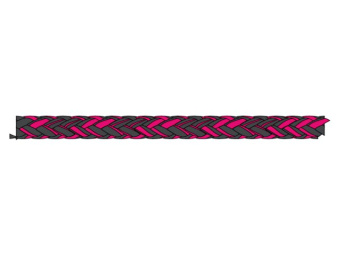 Talamex Magic Edge Black-Pink 4 mm 100 m
