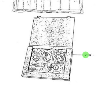 Nanni Diesel 970307450 - Gasket Set for 2.45HE and 2.50HE Engines