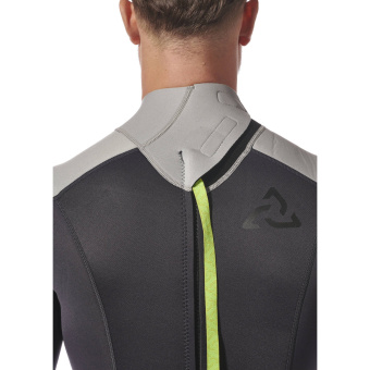 Plastimo P203699 - Essential 3/2mm Neoprene Wetsuit Men's Shorty Black/Grey Size S