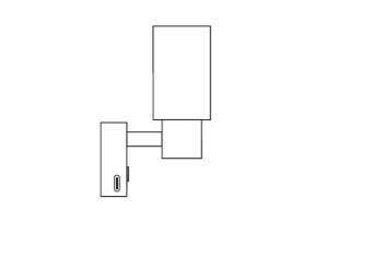 Talamex LED Wall Light Girare 10–30V 3000K Dimmable With USB-C Fast Charge