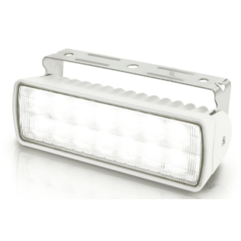 Hella Sea Hawk XLR LED 9-33V - Spotlight, White Light, White Housing