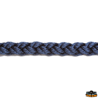 Trem T4918075 - Mooring Rope In Polyester 8 Strand Square Line