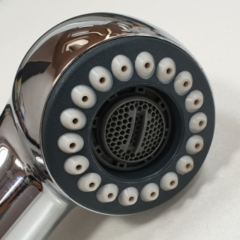 Barka 03.60.12000 - D120 Elbow Compact Shower With Adjustable Double Flow