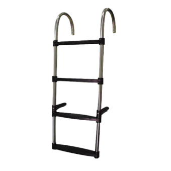 Nuova Rade 50054 - Swim Ladder Stainless Steel 4 Steps; Coastal Plastic Non-Skid Steps