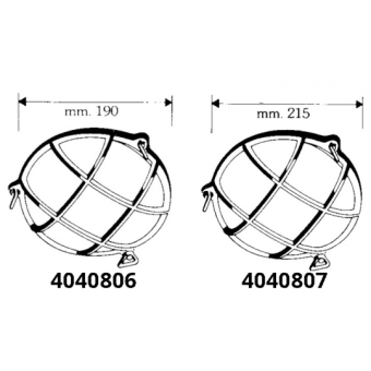 Foresti & Suardi Round Bulkhead Light Max 75 W