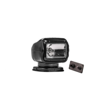 LED Spotlight 20214GT 12V Black - With Wired Remote Control For Dashboard