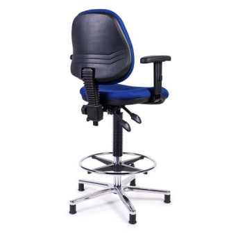 Hollex Steering Chair Delta II Fabric Blue