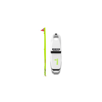 Ocean Safety Inflatable IOR Pole Jonbuoy Glo Lite White Container