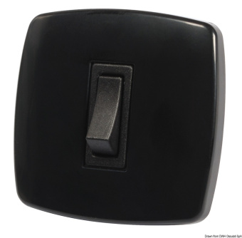 Osculati 14.484.11 - Contemporary Switch N. 1 Black