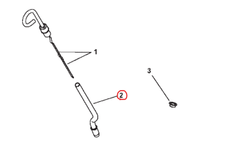 Northern Lights R130055 - Dipstick Tube, Left Hand 