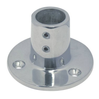 Euromarine Round Hand Rail Pipes Base Fitting A4 90° Ø22mm