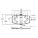 Marine Town Hinges With Integrated Cover 39.6X78 mm