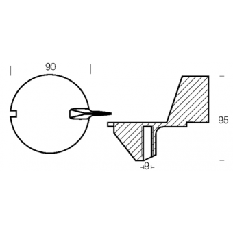 E. Polipodio Zinc America Fin For 25 HP Engine