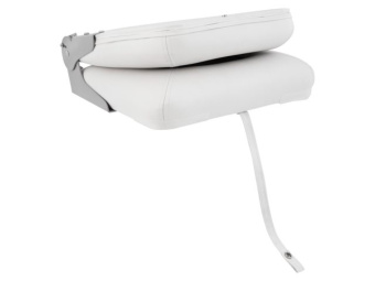 Talamex Folding Seat Duo White/Grey 46 x 40 x 40cm