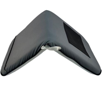 Hollex Comfort Seat Lazy Star Foldable Grey/Dark Grey