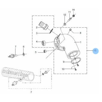 Vetus STM9692 - Exhaust Injection DT44