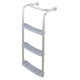 Plastimo Stainless Steel Ladders 1 Fixed + 3 Mobile Steps 