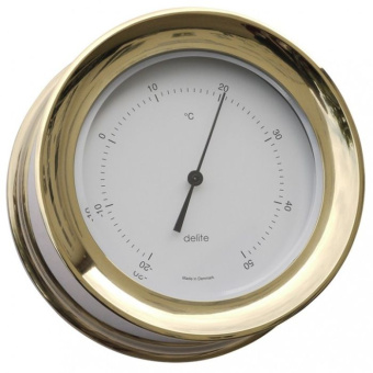 Delite 630160 - Thermometer Zealand Brass 110 mm
