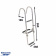 Båtsystem SL95R - Stainless Steel Side Ladder 3 Steps 95×27 cm