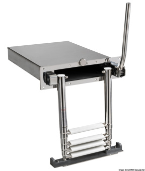 Osculati 49.570.04 - EasyOne Retractable Ladder