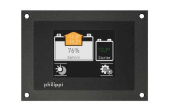 Philippi 71003200 - Battery Monitor 2.4" BLS