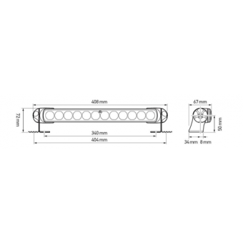 Hella Marine Sea Hawk 350 LED Projector