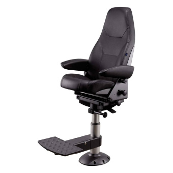 Norsap 6010 - 1000 Comfort Seat With Flat Base 69/90 Black