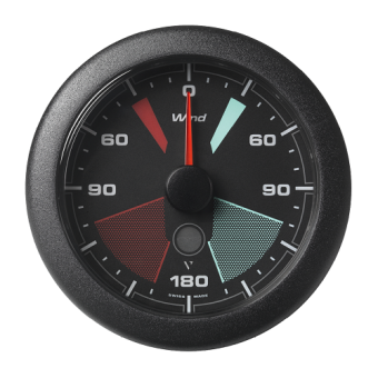 VDO A2C1957400001 - OceanLink Apparent Wind Angle Gauge 85mm Black