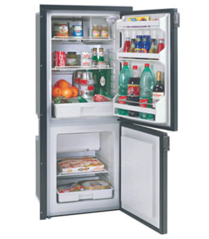 Isotherm 1195BB1CO0000 - 12/24V Cruise CR195 Black Panel Combi Line Fridge/Freezer