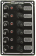 Allpa Aluminum Circuit Panel, 12v, 170x100mm, 6-Position, 5a Glass Fuses & Indicator Lights