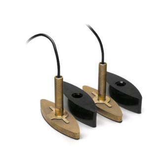Humminbird 710224-1 - Bronze Thru Hull Transducer Pair XB SSI